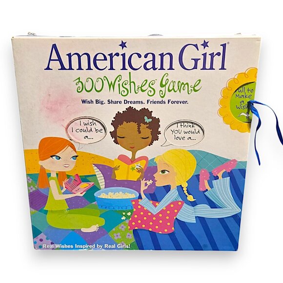 American Girl Other - American Girl 300 Wishes Retired Mattel Board Game Wish Big Share Dreams Friends
